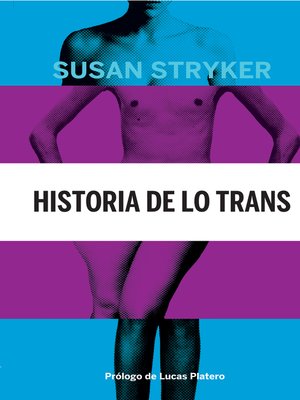 cover image of Historia de lo trans
